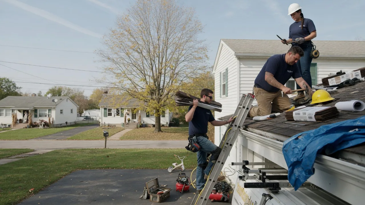 Local Roofing Contractors in Manhattan, IL near me